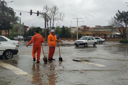 آماده باش ۱۰ هزار نیروی خدمات شهری در ایام بارانی پایتخت