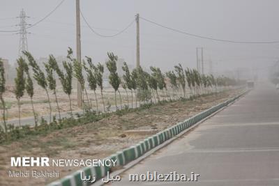 گرد و خاک عراقی وارد خوزستان شد