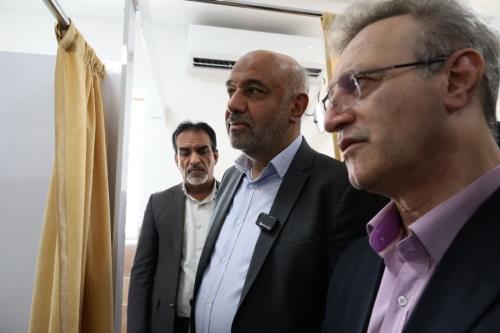 افتتاح مرکز جامع توانبخشی با حضور وزیر تعاون در قلعه گنج