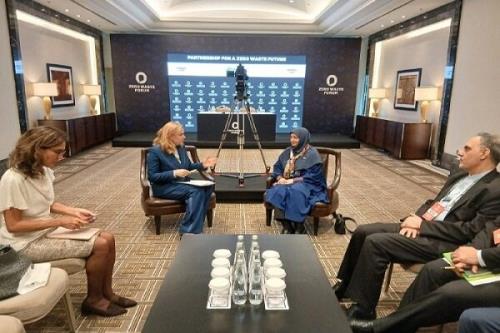 دیدار دبیر اجرائی کمیسیون اقتصادی سازمان ملل با رییس سازمان محیط زیست