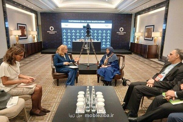 دیدار دبیر اجرائی کمیسیون اقتصادی سازمان ملل با رییس سازمان محیط زیست