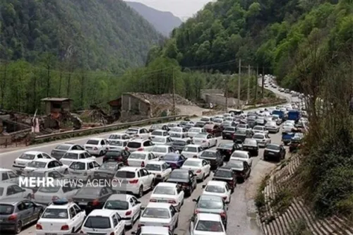 ترافیک سنگین در محورهای شمالی سفارش پلیس راهور