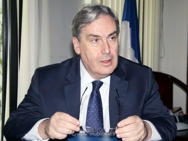سفیر فرانسه: مكرون به دنبال برقرار آتش بس اقتصادی میان ایران و آمریكاست
