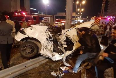 دو كشته و سه مصدوم در تصادف بزرگراه نیایش