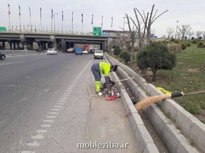 كارگران اپراتورهای تخلیه زباله منطقه ۲ در مقابل كرونا ایمن شدند
