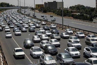 ترافیك پرحجم در محورهای مواصلاتی شمال كشور